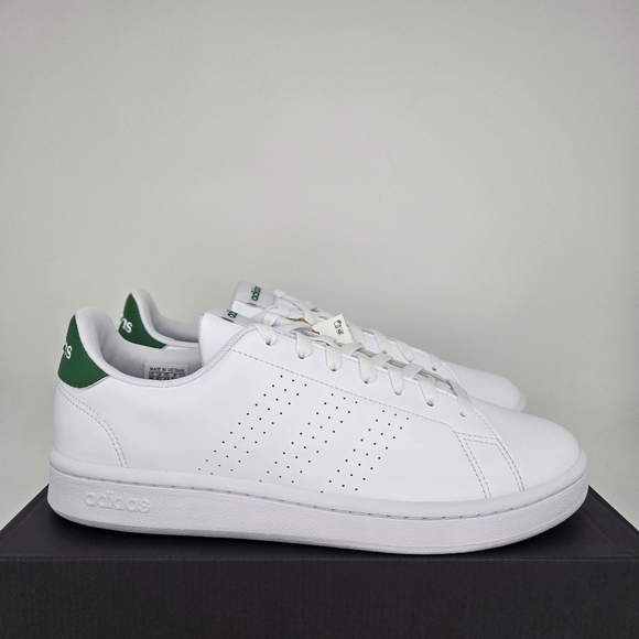 New adidas Advantage Cloud White Green Men\'s Tennis Shoes Size 12 main image 7